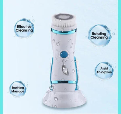 4 In 1 Electric Face Cleansing Massager Zen Aural