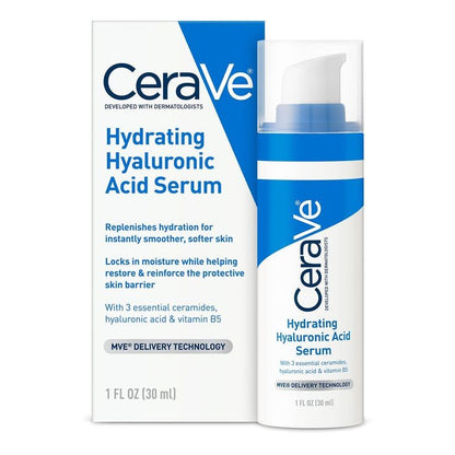 CeraVe Hydrating Hyaluronic Acid Serum 30ml - Zenaural