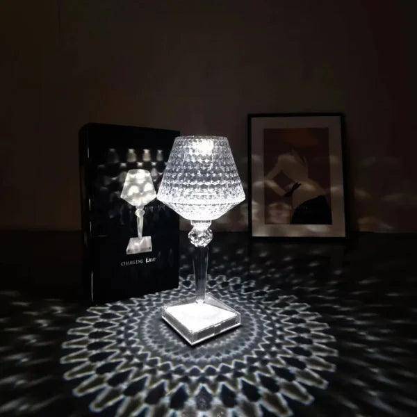 Crystal Rose Table Lamp Zen Aural