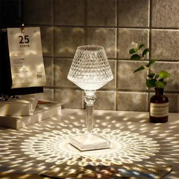 Crystal Rose Table Lamp Zen Aural