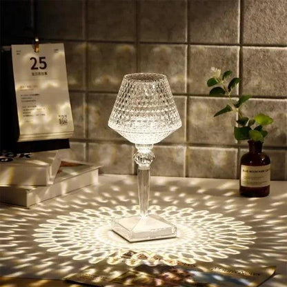 Crystal Rose Table Lamp Zen Aural