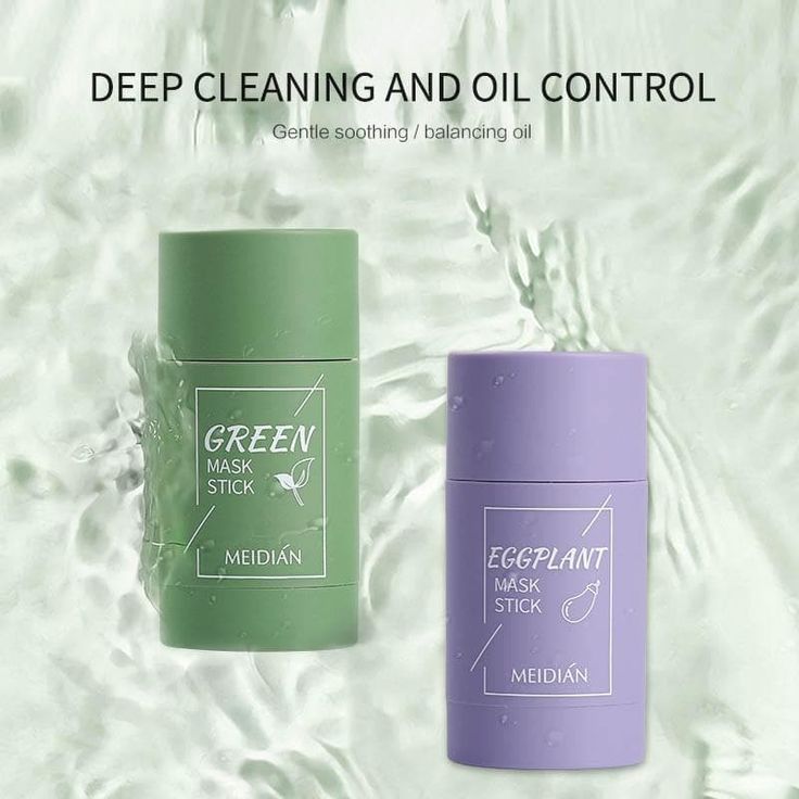 Green Tea Cleaning Solid Mask Stick - Acne Blackhead Remover Zen Aural