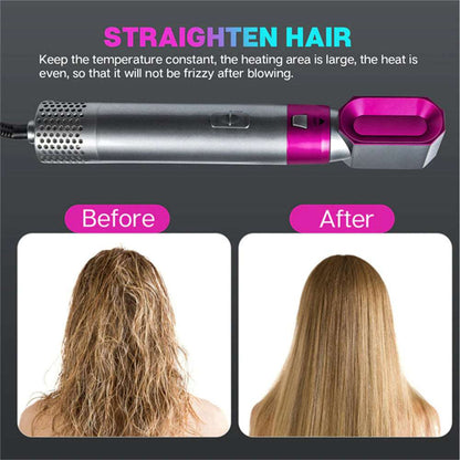 Hair Blow Dryer - Comb, Curler, Straightener, and Styling Brush Zen Aural