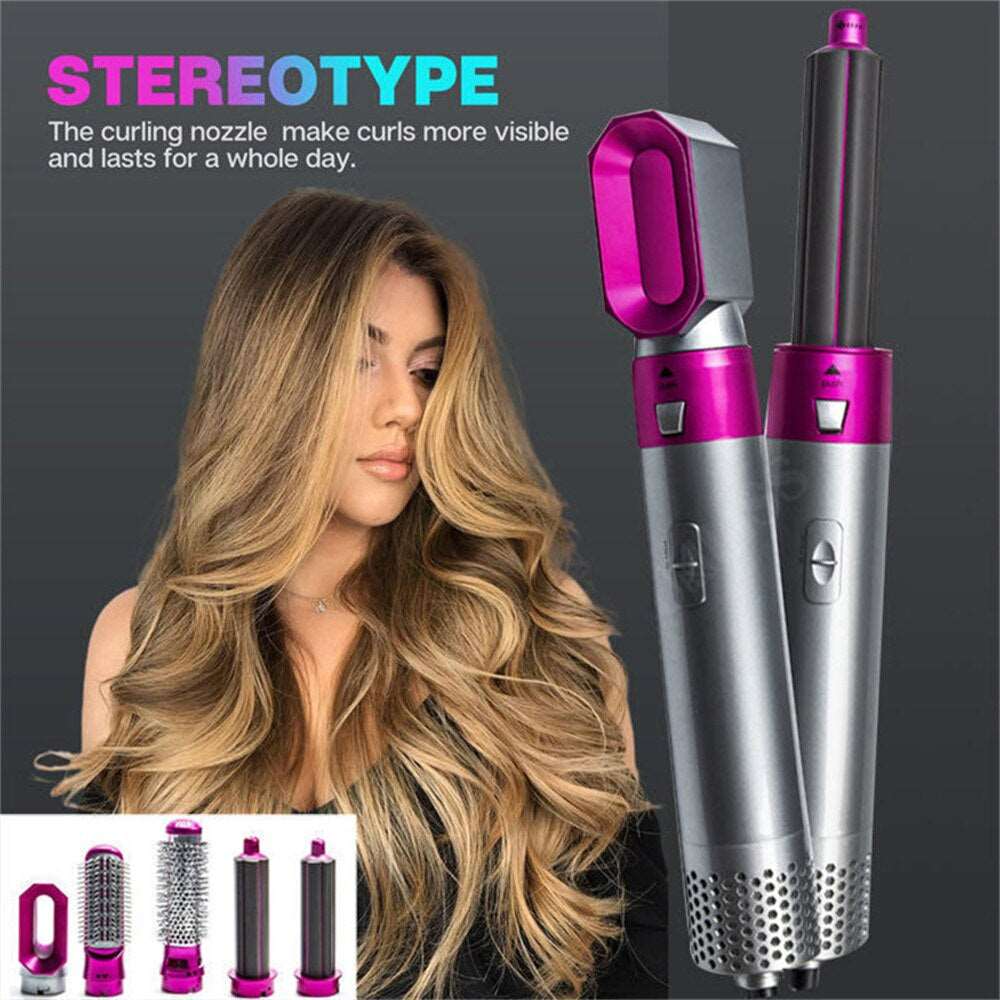 Hair Blow Dryer - Comb, Curler, Straightener, and Styling Brush Zen Aural