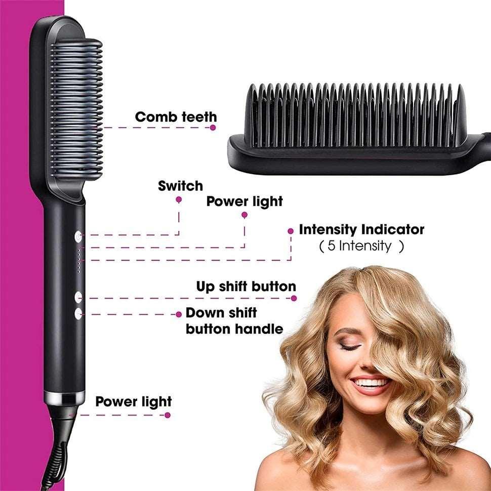 Hair Straightener Comb Zen Aural