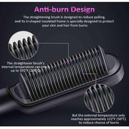 Hair Straightener Comb Zen Aural