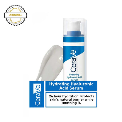 CeraVe Hydrating Hyaluronic Acid Serum 30ml - Zenaural