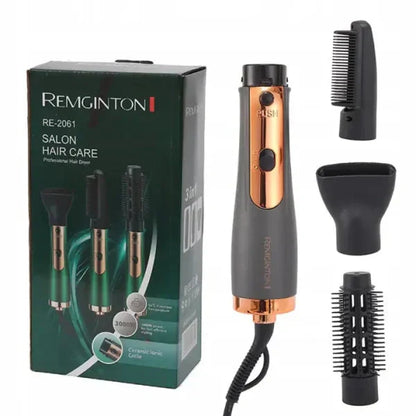 Remington 3 In 1 Hair Dryer - Straightener - Curler Electric Brush Zen Aural