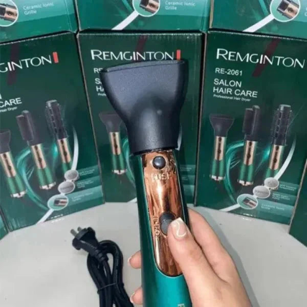 Remington 3 In 1 Hair Dryer - Straightener - Curler Electric Brush Zen Aural