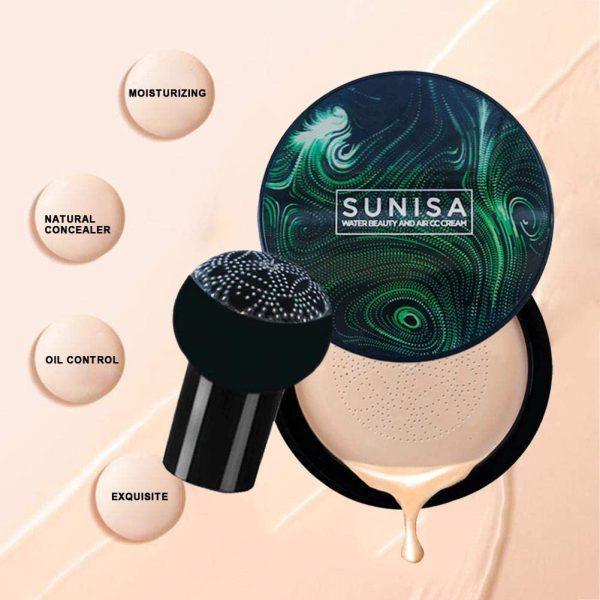 Sunsia Waterproof Foundation Base With Air Cushion Zen Aural