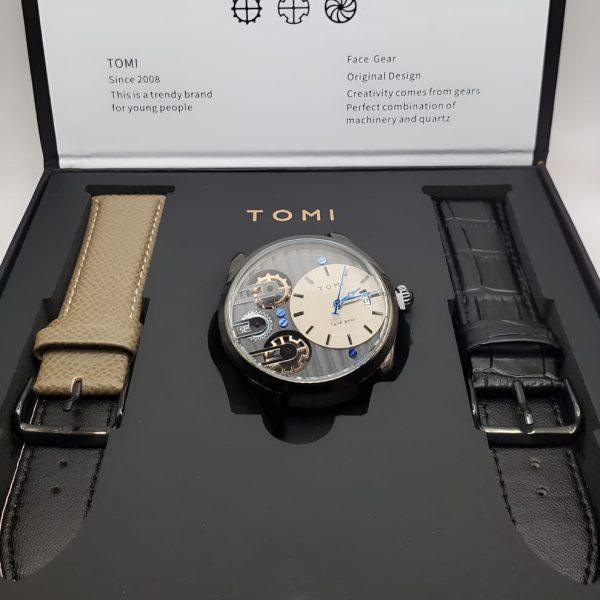 Tomi Face Gear Dual Strap Watch Variant 1 Zen Aural