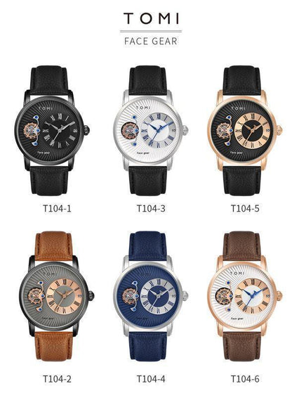 Tomi Face Gear Dual Strap Watch Variant 2 Zen Aural