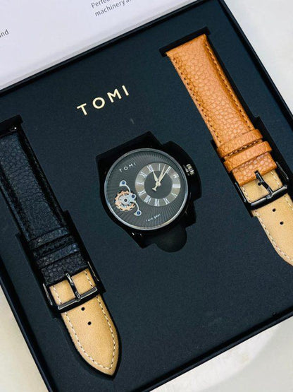 Tomi Face Gear Dual Strap Watch Variant 2 Zen Aural