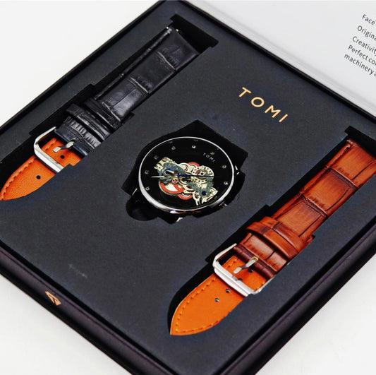 Tomi Face Gear Dual Strap Watch Variant 3 Zen Aural