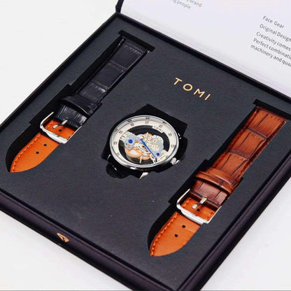 Tomi Face Gear Dual Strap Watch Variant 3 Zen Aural