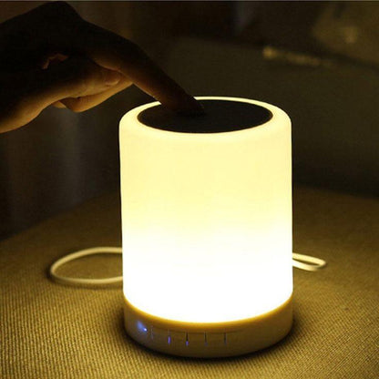 Touch Led Bluetooth Speaker Lamp Zen Aural