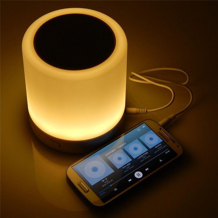 Touch Led Bluetooth Speaker Lamp Zen Aural