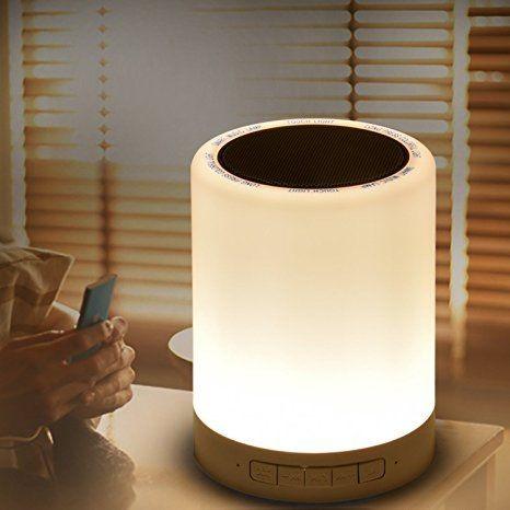 Touch Led Bluetooth Speaker Lamp Zen Aural